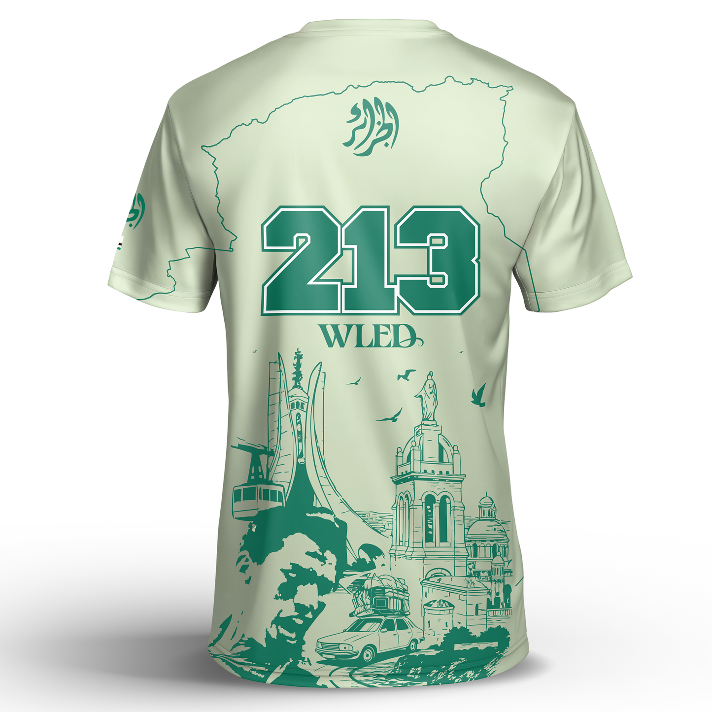 Maillot Algérie – Les Héritiers (Édition Limitée) Précommande